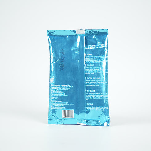 Sara Intensive Cooling Pedicure Manicure Kit Hand and foot care kit | Soft hand and feet formula | All Skin Types | Perfect For Men & Women | 12x50g